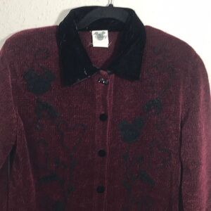 Disney Catalog Vintage Mickey Mouse Cardigan